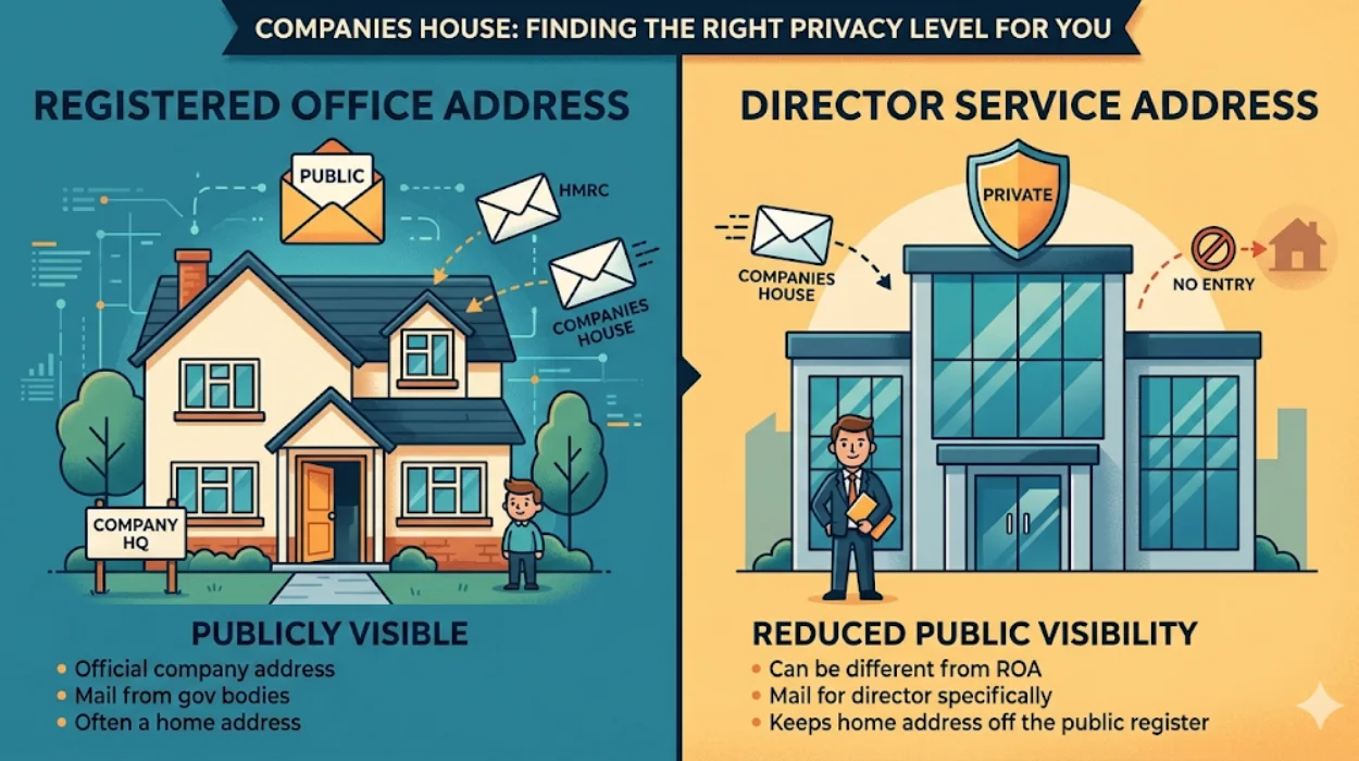 Registered Office vs. Director Service Address Finding the Right Privacy Level for You