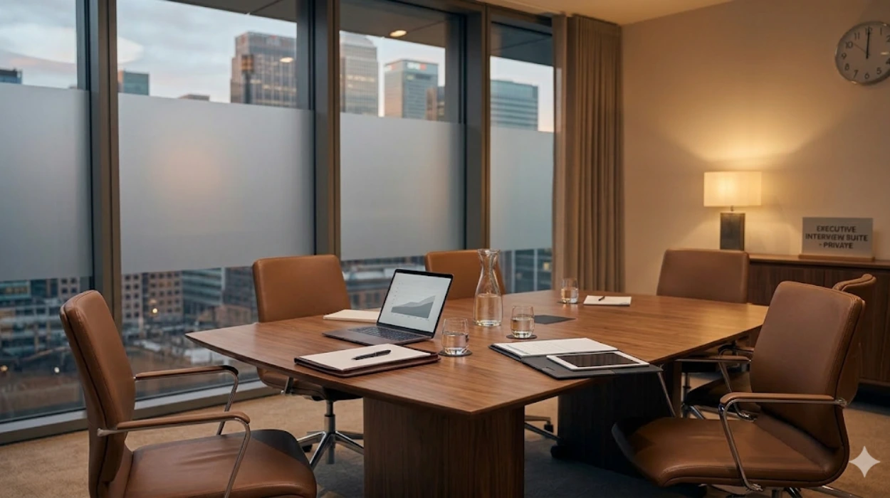Reserve a Confidential Interview Room for Executive Level Hiring
