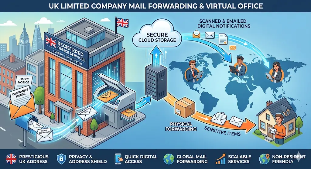 Setting Up Mail Forwarding as Your Registered Office