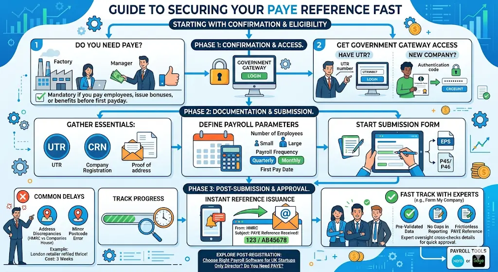 Step-by-Step Guide to Securing Your PAYE Reference Fast
