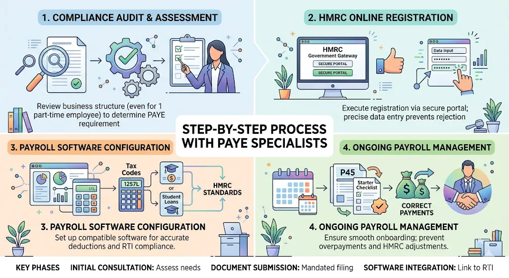 Step-by-Step Process with PAYE Specialists