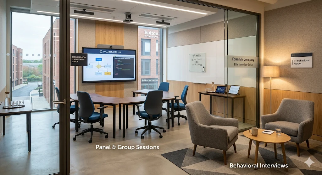 Tailoring Rooms for Different Interview Formats