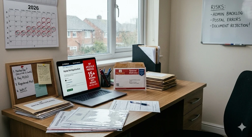 The DIY Apostille Route Step-by-Step and Typical Delays