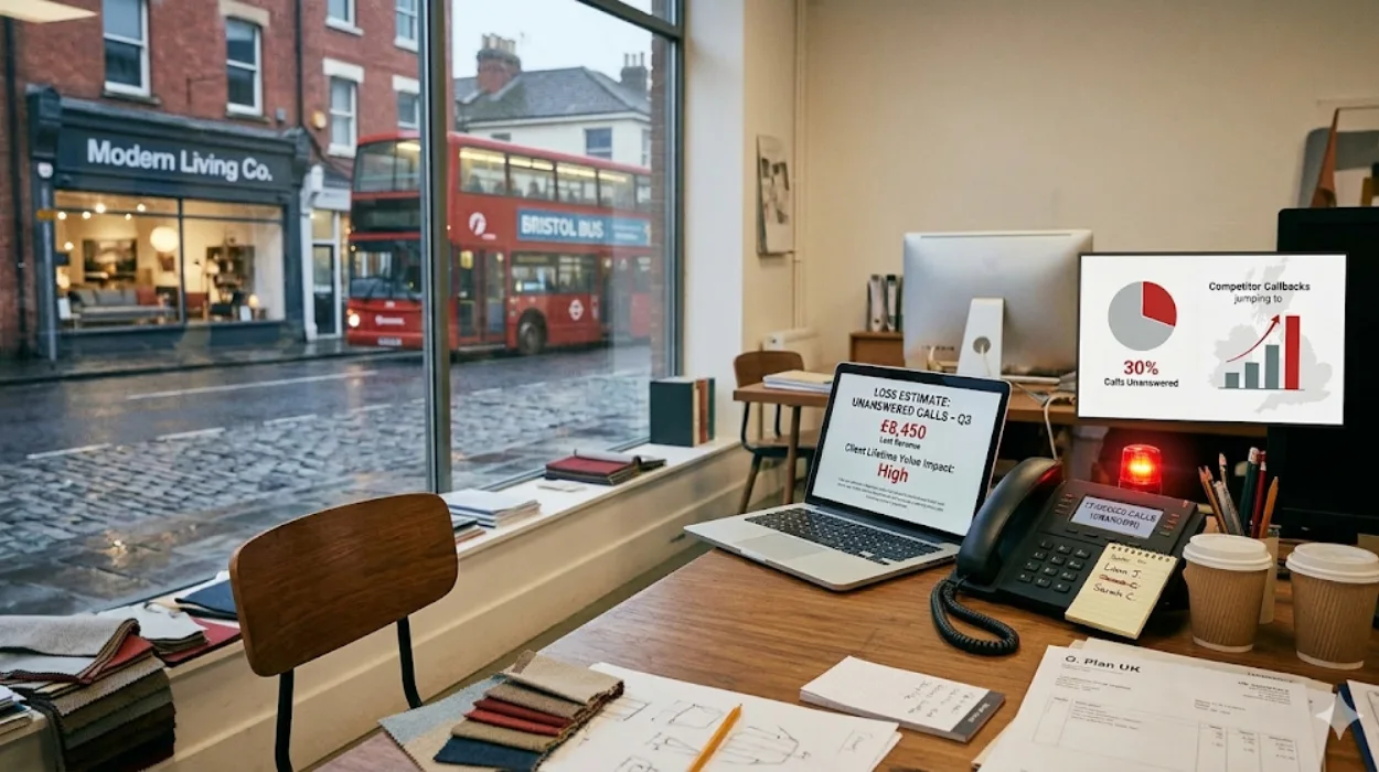 The Hidden Cost of Missed Customer Calls for UK Small Businesses