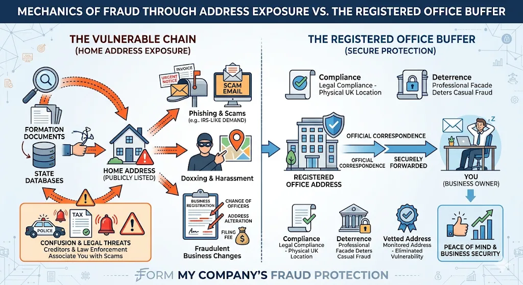 The Mechanics of Fraud Through Address Exposure