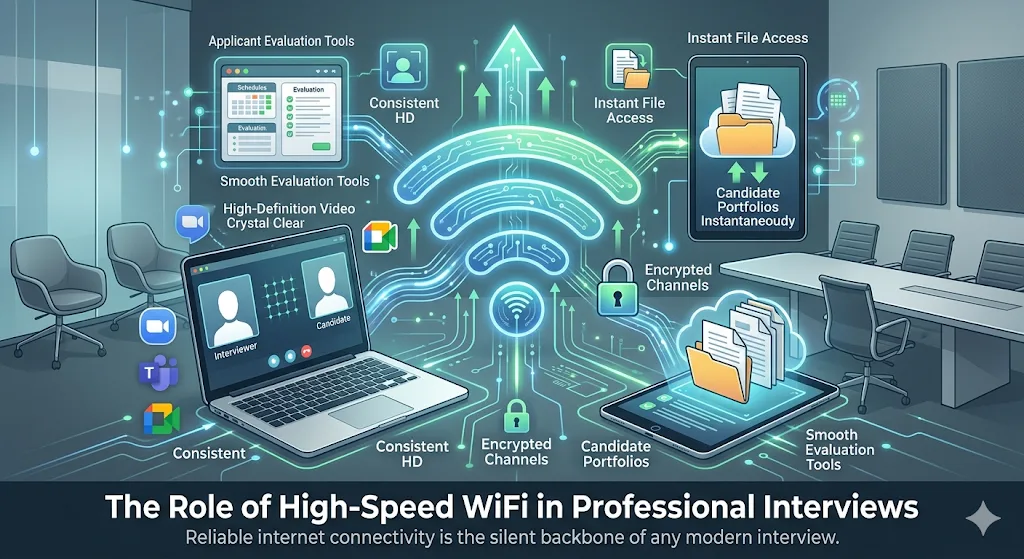The Role of High-Speed WiFi in Professional Interviews