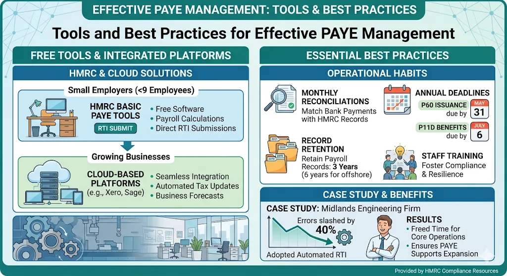 Tools and Best Practices for Effective PAYE Management