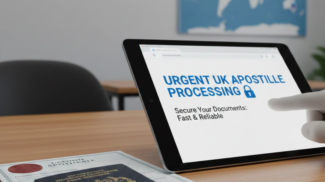 Urgent Apostille Processing – How Can You Secure UK Documents Fast and Safely