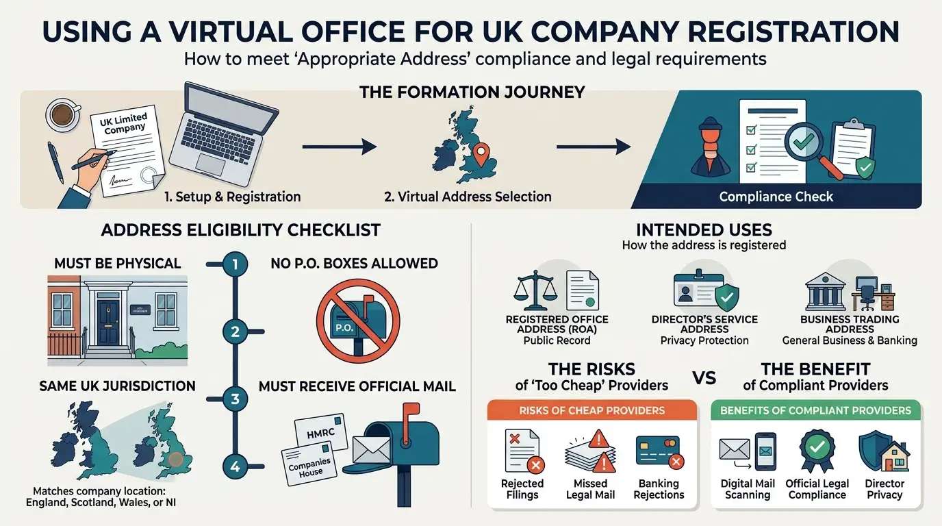 Using a Cheap Virtual Office for Company Registration