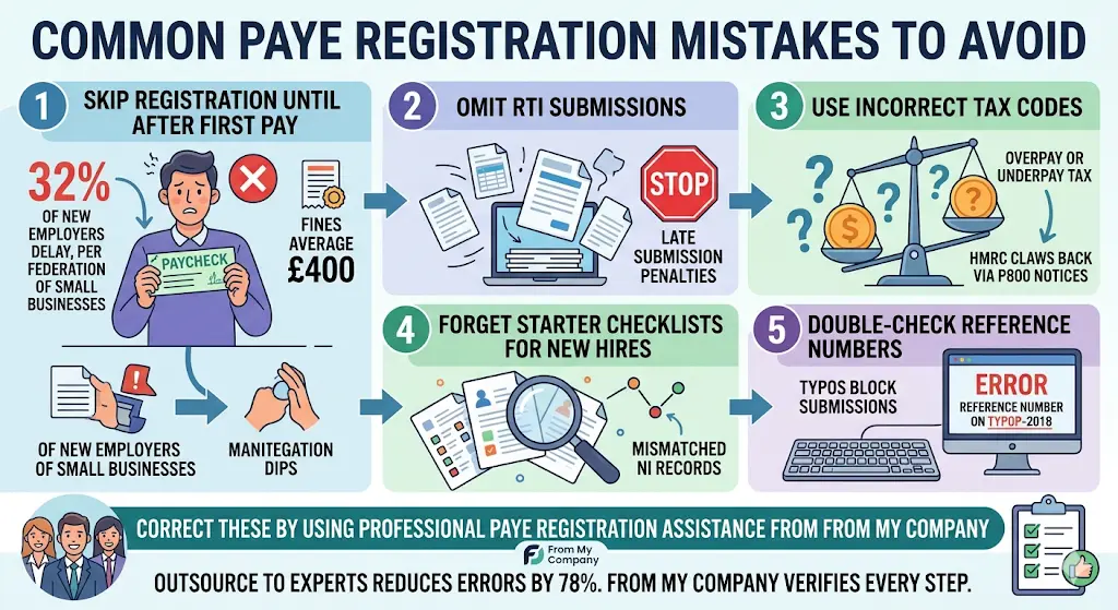 What Are Common PAYE Registration Mistakes to Avoid