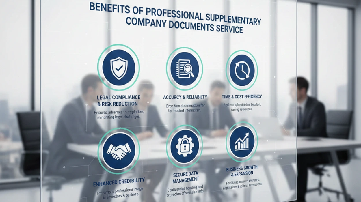 What Are the Benefits of Professional Supplementary Company Documents Service