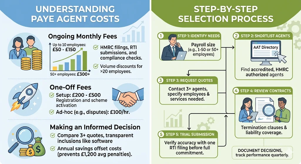 What Costs Are Involved in Hiring a PAYE Agent