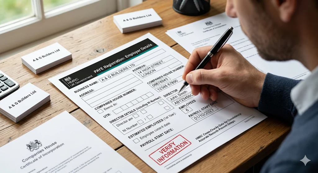 What Information Goes Into PAYE Registration