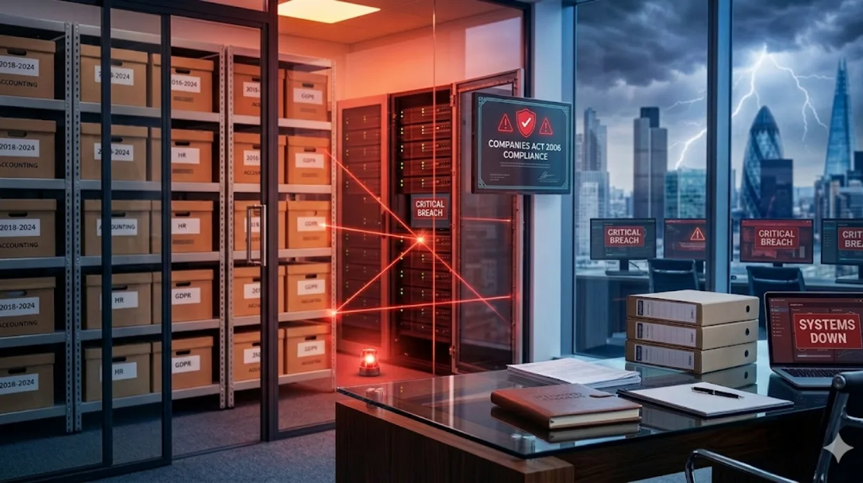 What Is Your Legal Responsibility to Protect Your UK Company Records