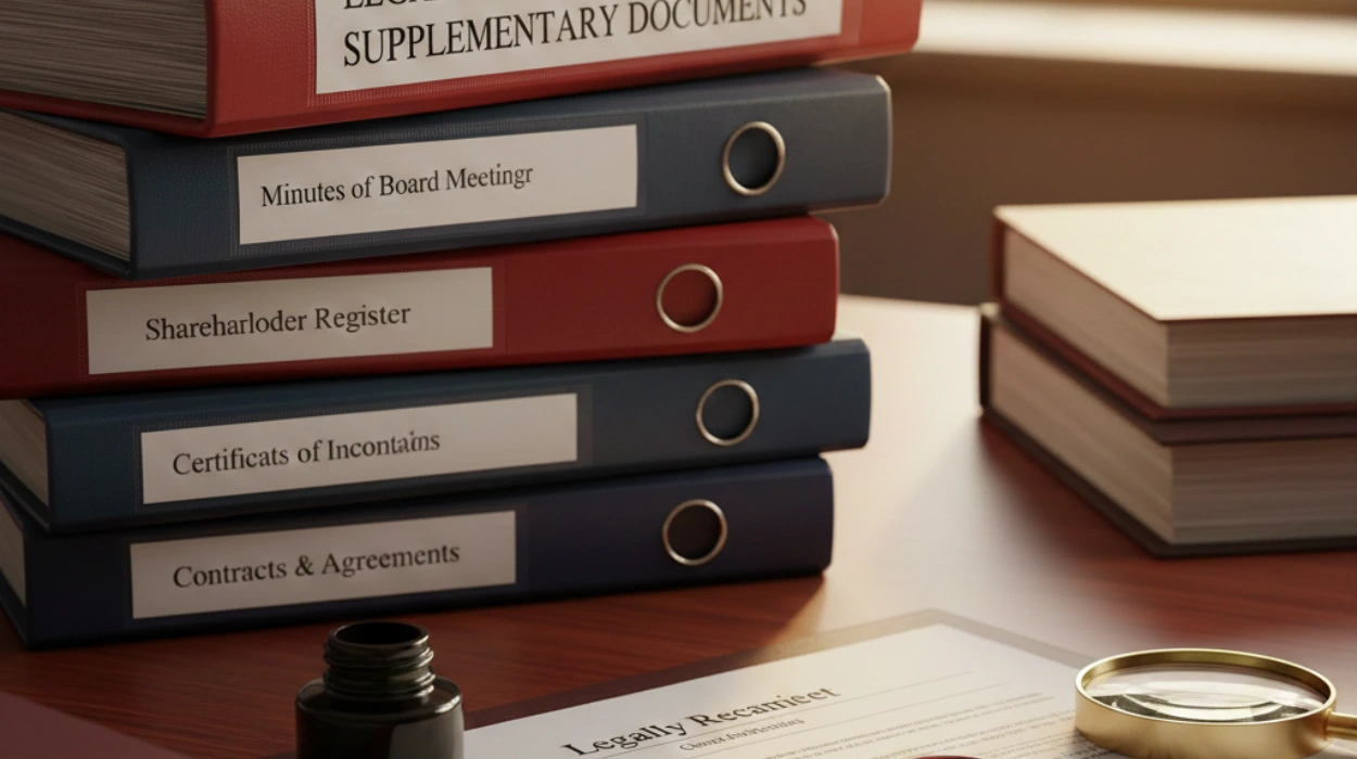 Which Supplementary Company Documents Are Legally Required