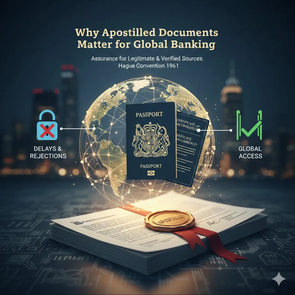 Why Apostilled Documents Matter for Global Banking