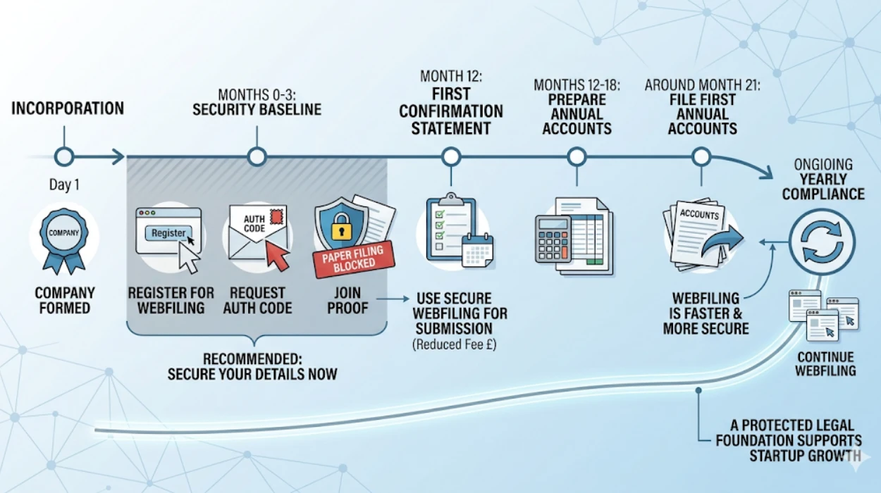 Why Companies House Webfiling Protection is a Startup Essential