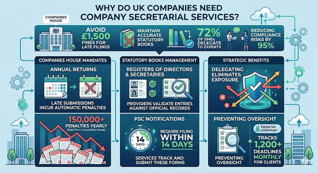 Why Do UK Companies Need Company Secretarial Services