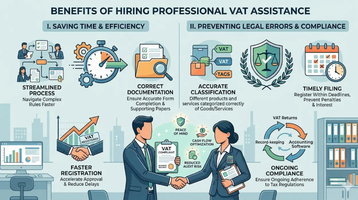 Why Does Hiring Professional VAT Registration Assistance Save Time and Prevent Legal Errors