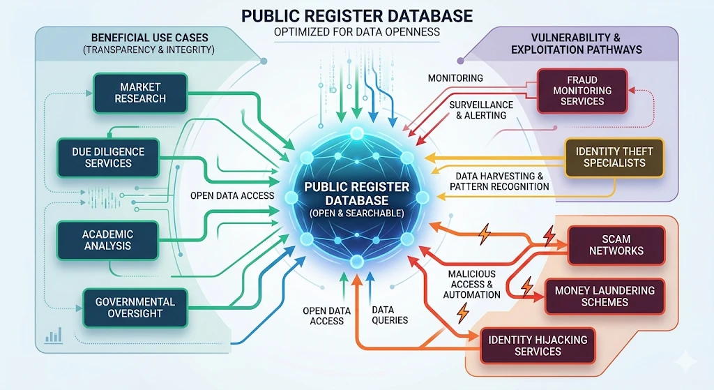 Why Personal Information on the Public Register Is a Target