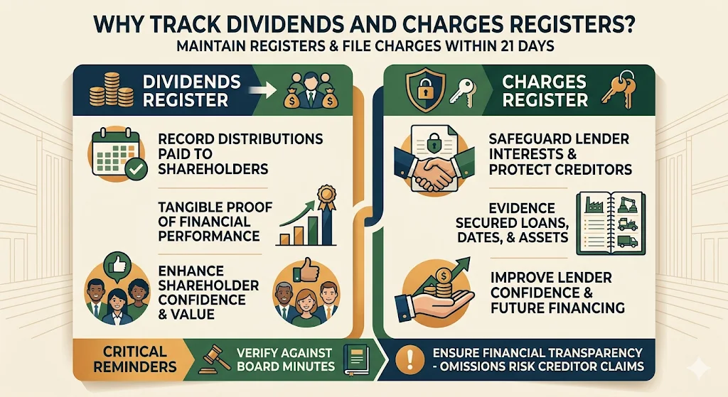 Why Track Dividends and Charges Registers