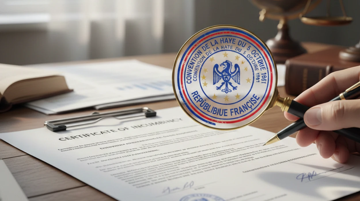 Why Your Certificate of Incumbency Needs an Apostille Stamp