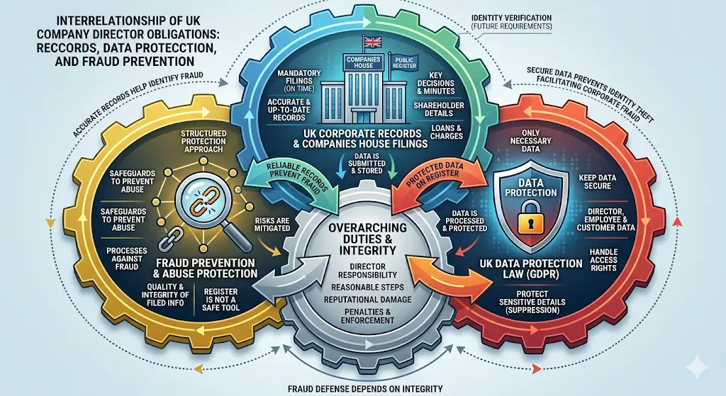 Your legal responsibility over UK company records