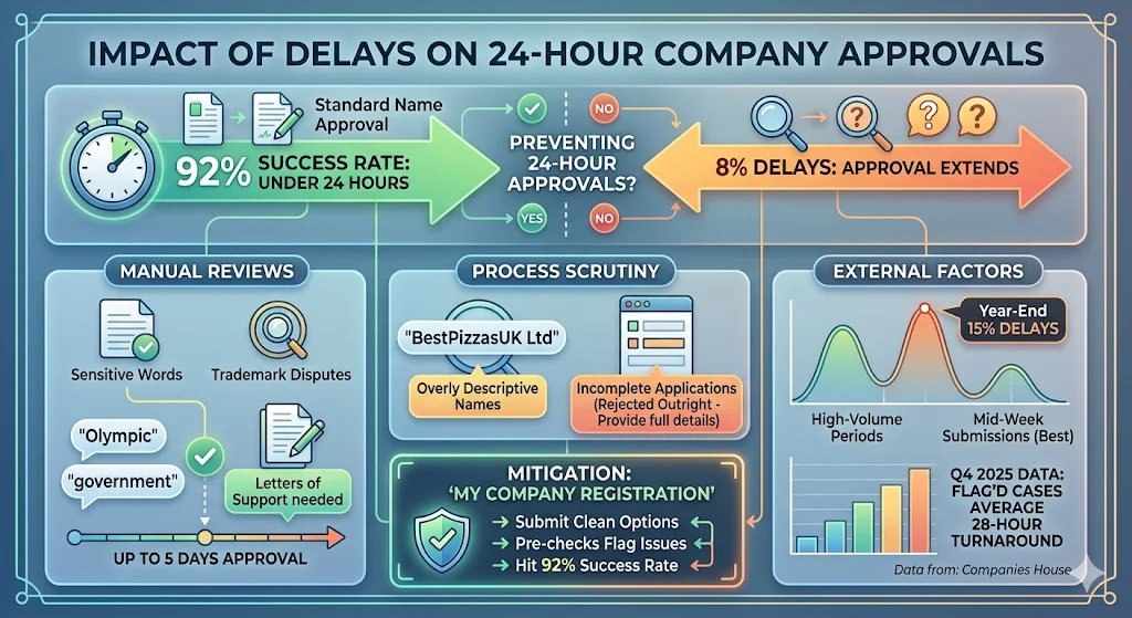Can Delays Prevent 24-Hour Approvals