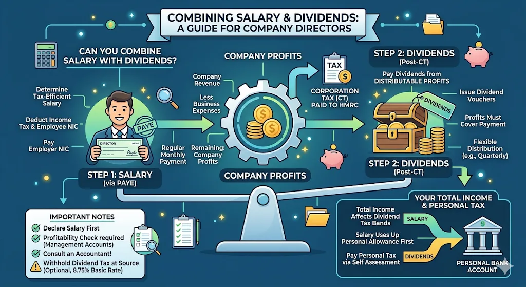 Can You Combine Salary with Dividends