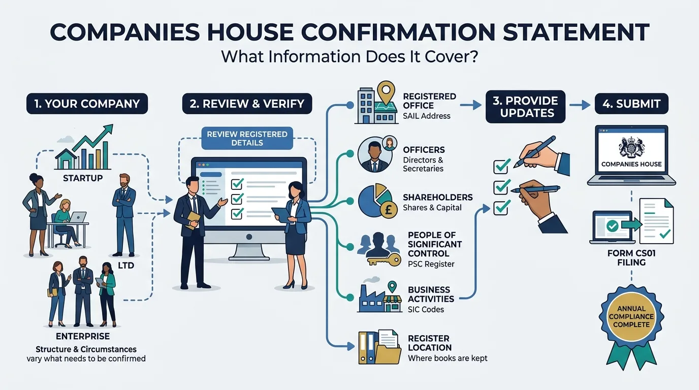 Companies House Confirmation Statement What Information Does It Cover