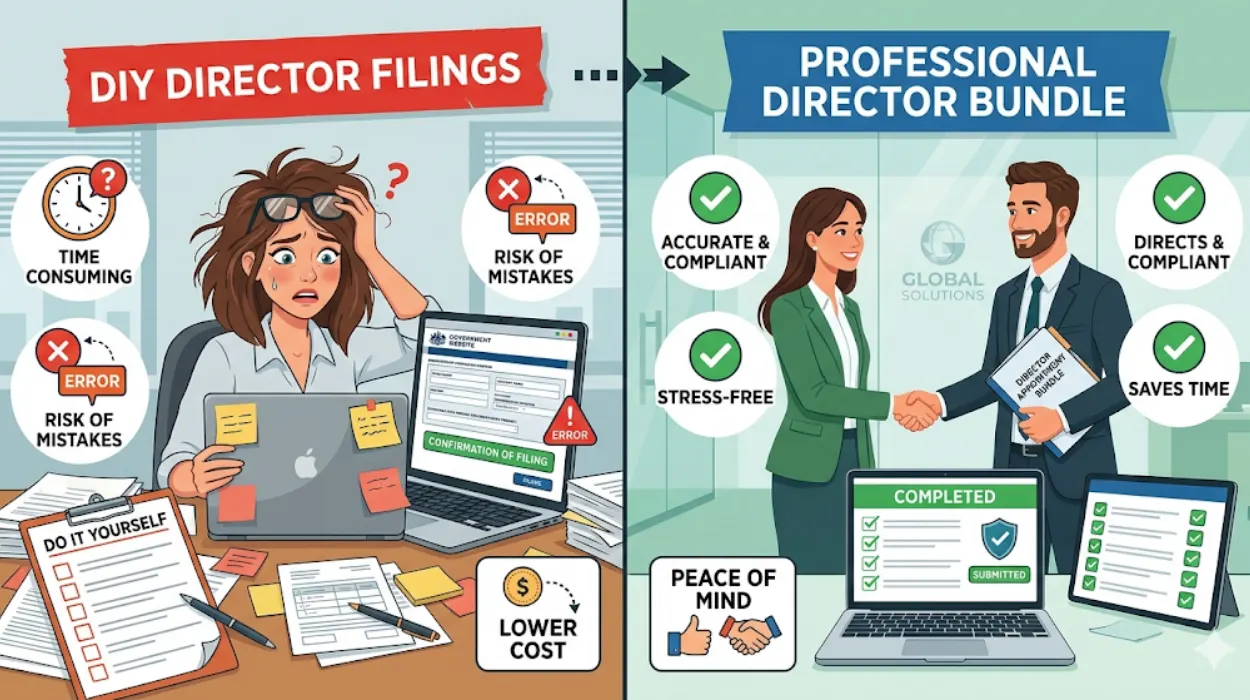 Comparing DIY Director Filings vs Using a Professional Director Appointment Resignation Bundle