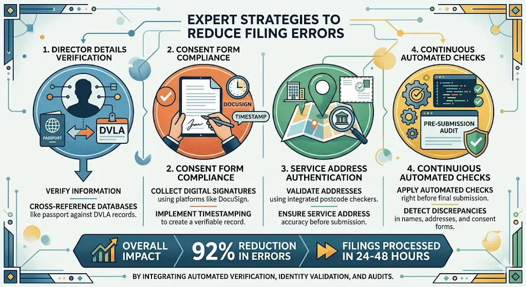How Do Experts Reduce Filing Errors