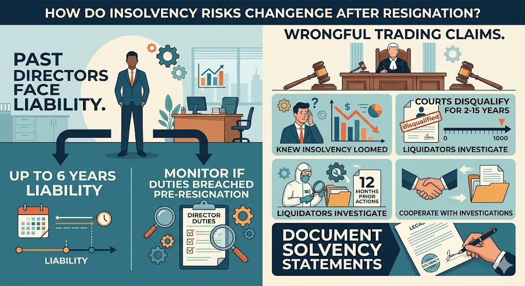 How Do Insolvency Risks Change After Resignation