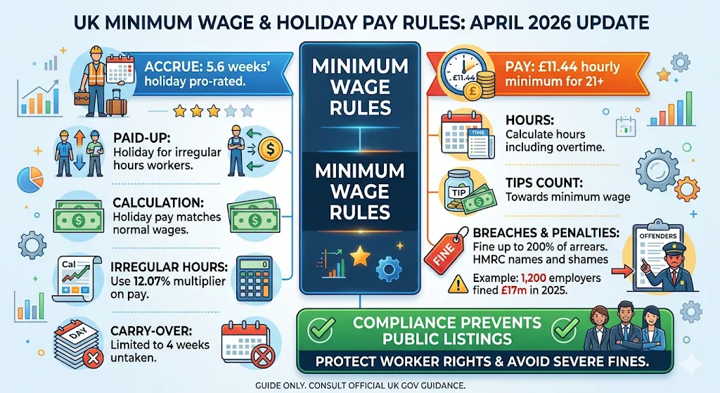 How Do Minimum Wage and Holiday Pay Rules Operate