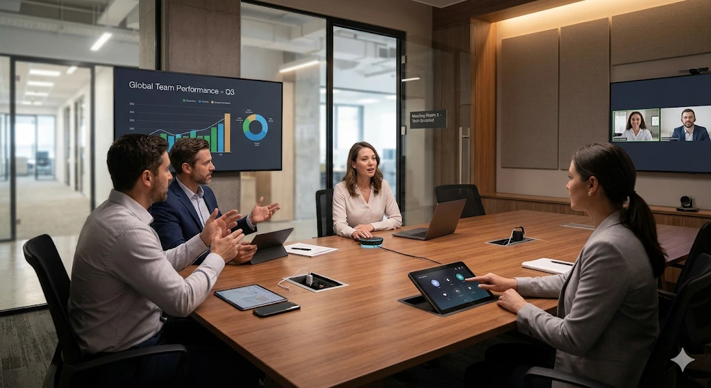 How Do Tech Integrations Enhance Ergonomic Meetings