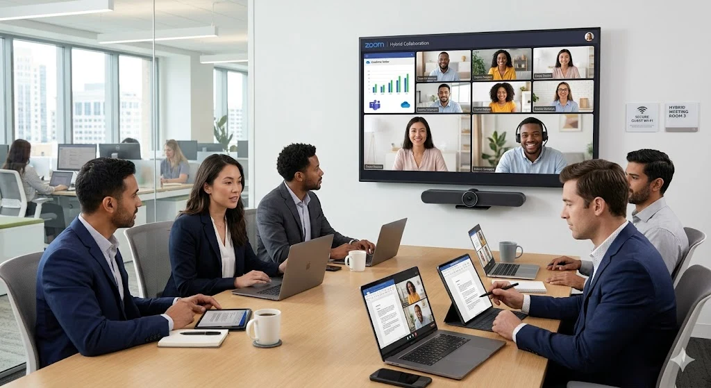 How Do These Services Support Hybrid Work Models
