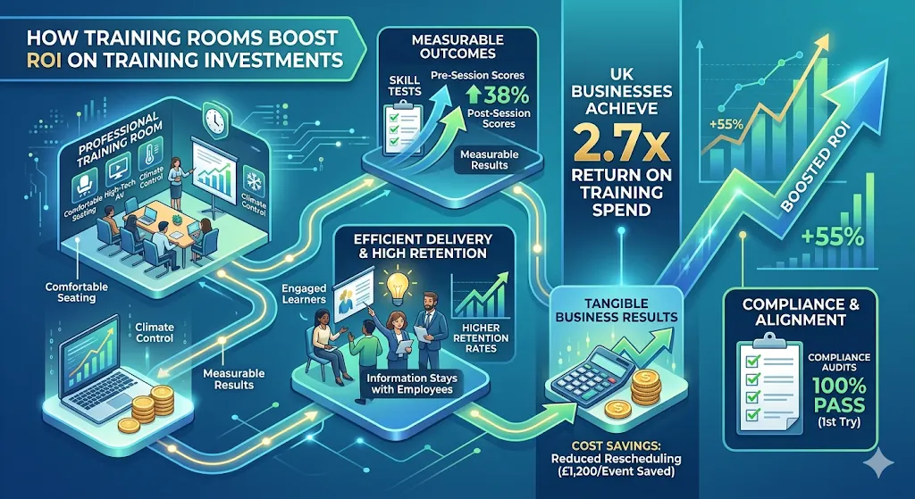 How Do Training Rooms Boost ROI on Training Investments