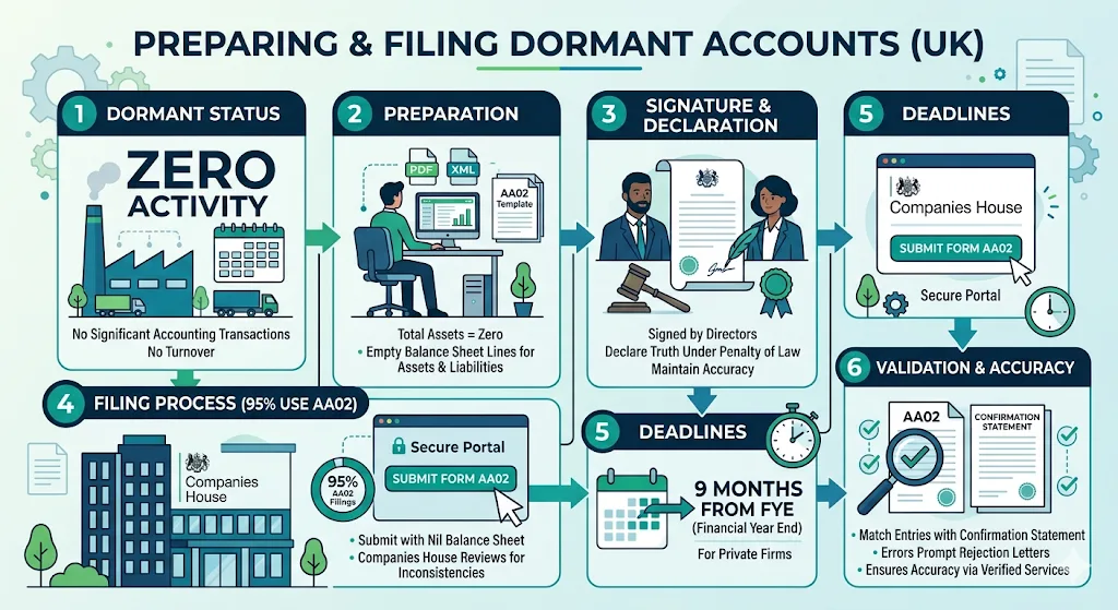 How Do You Prepare and File Dormant Accounts Correctly