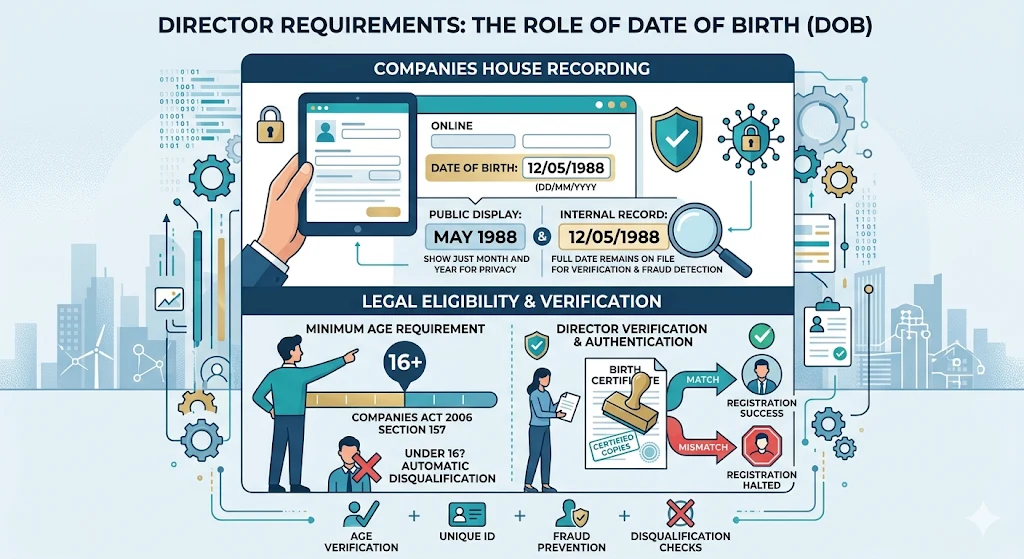 How Does Date of Birth Factor into Director Requirements