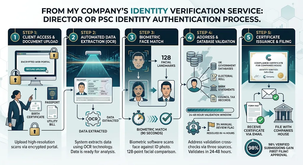 How Does From My Company's Identity Verification Service Work