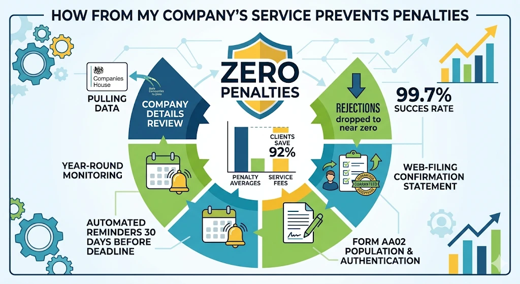 How Does From My Company’s Service Prevent These Penalties