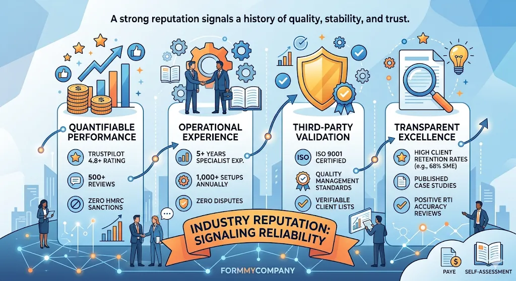 How Does Industry Reputation Signal Reliability
