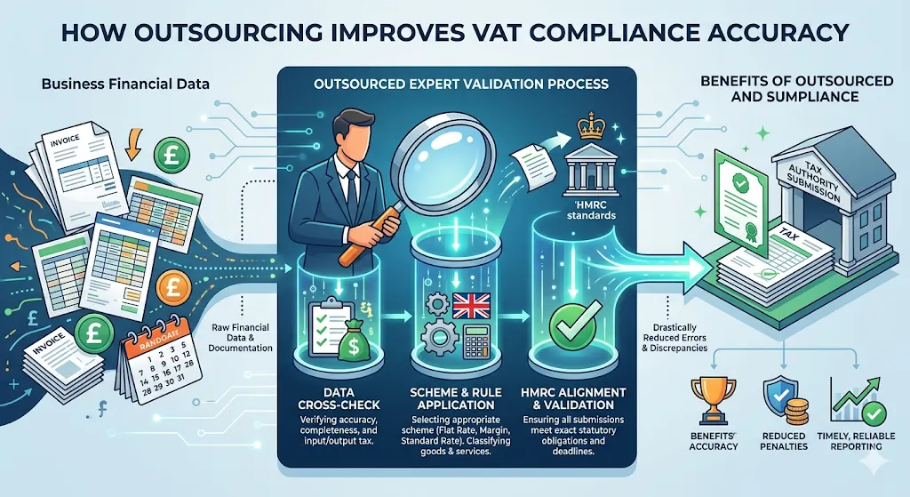 How Does Outsourcing Improve VAT Compliance Accuracy