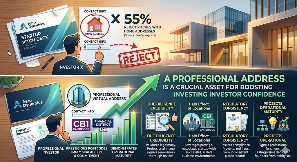 How Does a Professional Address Boost Investor Confidence