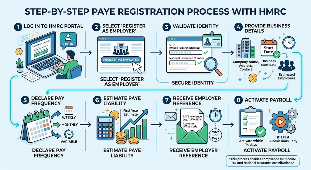 How Does the PAYE Registration Process Work