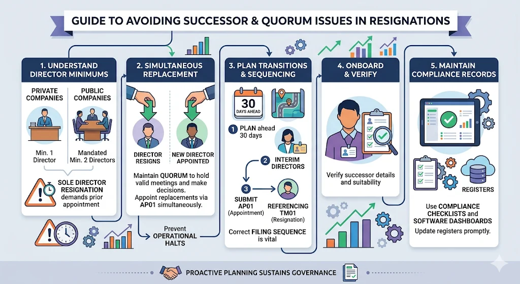 How to Avoid Successor and Quorum Issues in Resignations