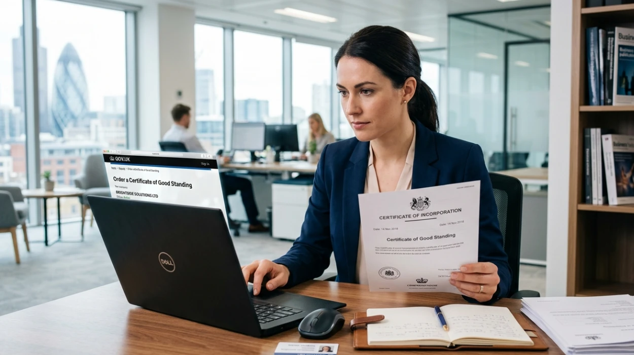 How to Get a Certificate of Good Standing for Your UK Company Fast