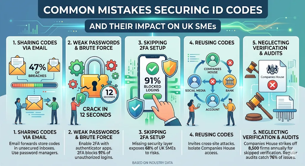 What Are Common Mistakes When Securing ID Codes