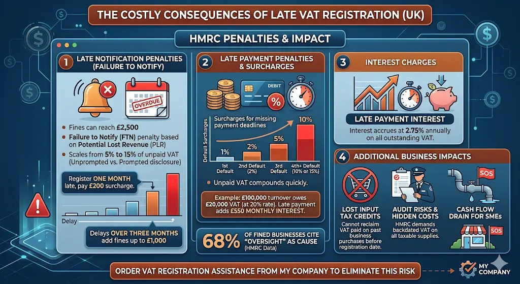 What Are the Consequences of Late VAT Registration