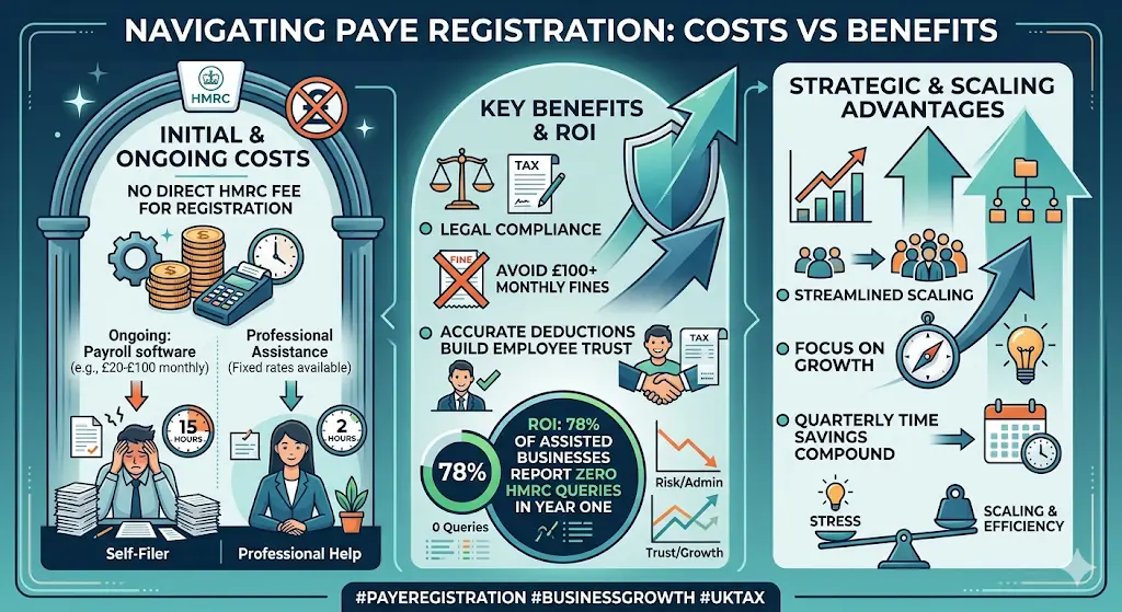 What Are the Costs and Benefits of PAYE Registration